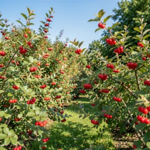 Ghid pentru Arbusti fructiferi: Idei de amenajare peisagistică spectaculoasă